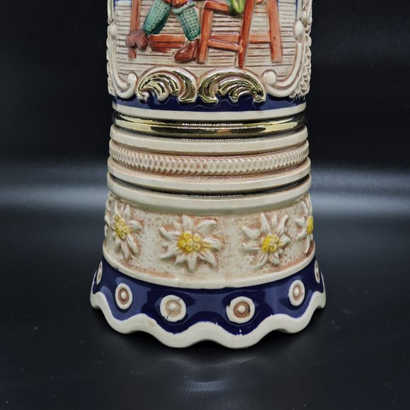 Vintage DBGM Beer Stein Mapsa Music Box - Trink Bruderlein - Picture 5 of 12